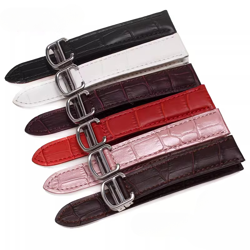 Cartier Watch Tank - Genuine Leather Watch Strap for Cartier