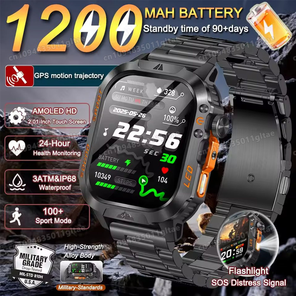 Italian Jewelry Watches - 2026 New Military Smart Watch Men