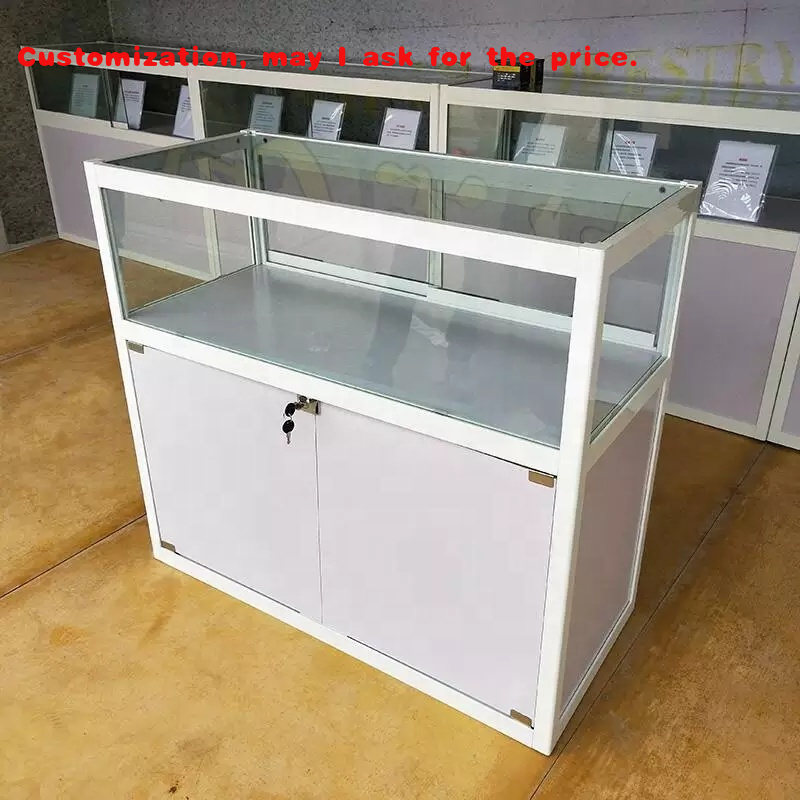 Jewelry And Watches Store - custom.Glass Jewelry Watch Shop Counter Kiosk