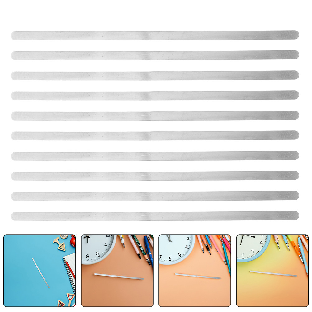 Cuff Bangle Bracelet - 10Pcs Stainless Steel Bracelet Inner Core