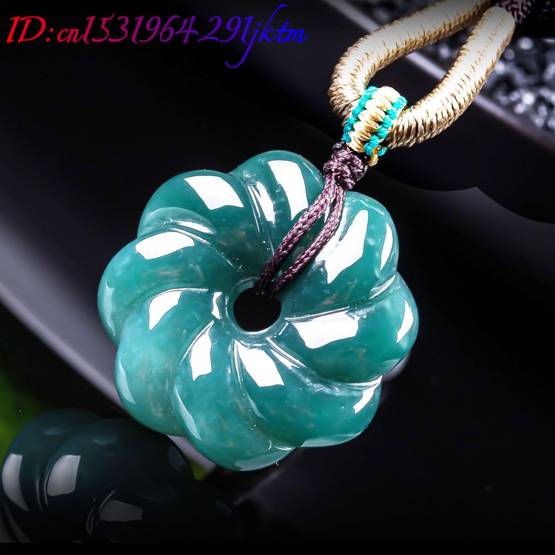 Natural Burmese Jadeite Flower - Jewelry & Watches Sp Zo O 评论和价格