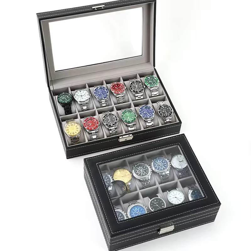 PU Leather Jewelry and Watch O - Jewelry Box That Holds Watches 评论和价格