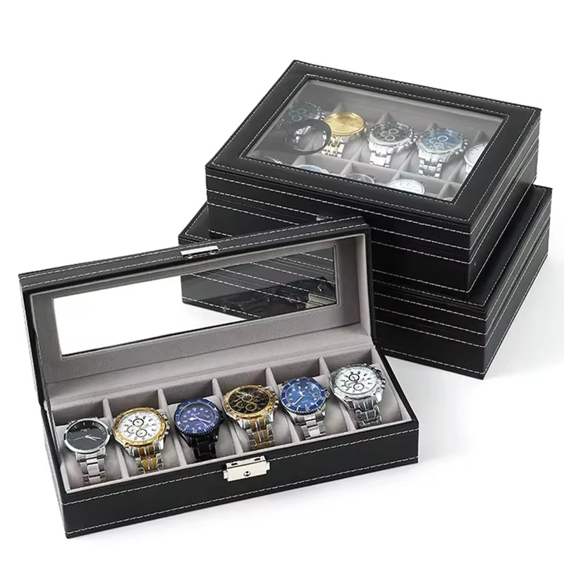 PU Leather Jewelry and Watch O - Jewelry Box That Holds Watches 评论和价格