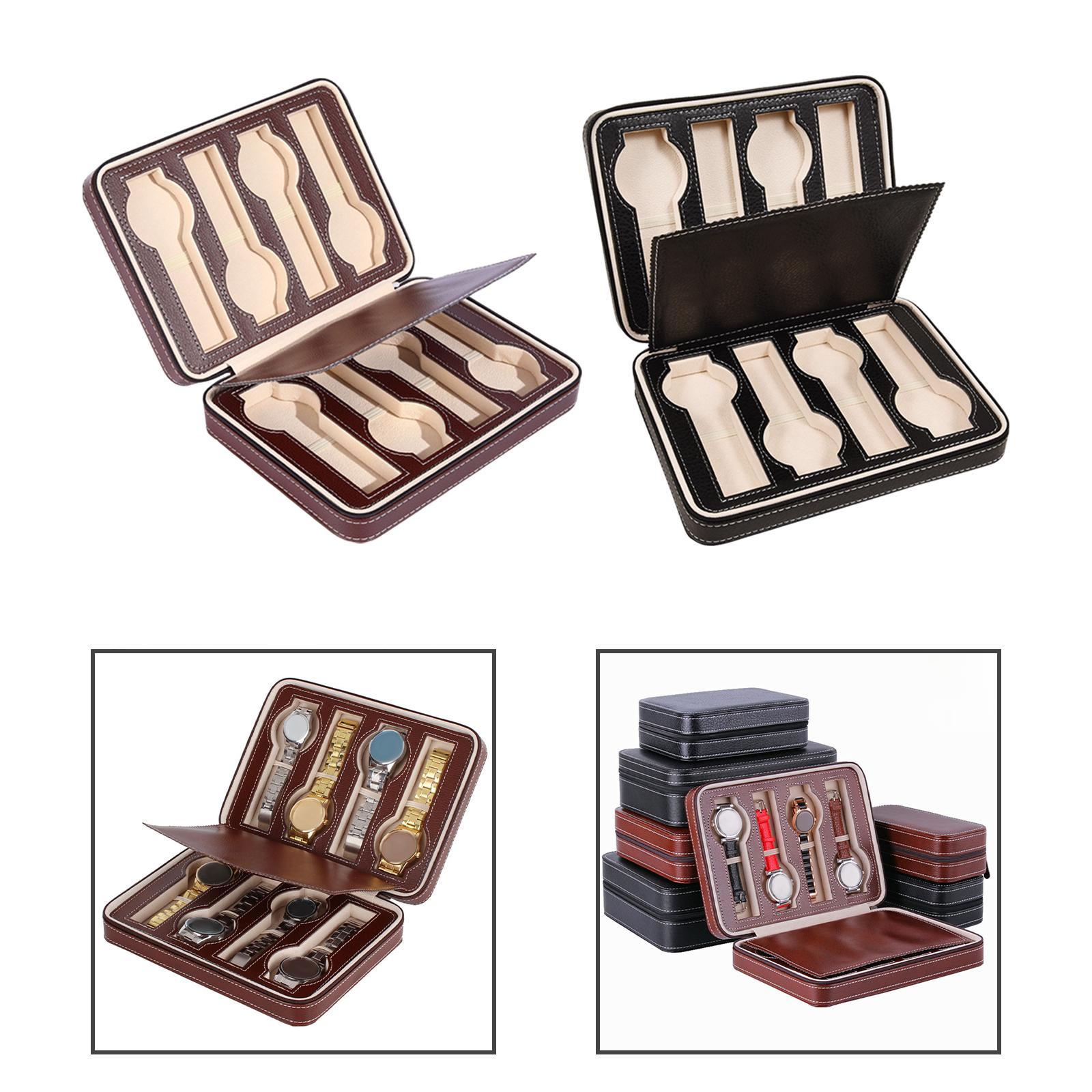 Watch Travel Case Watch Storag - Jewelry Box That Holds Watches 评论和价格