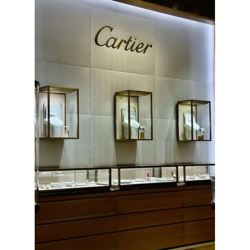 Custom White Wall Mounted LED  - Jewelry And Watches Store 评论和价格