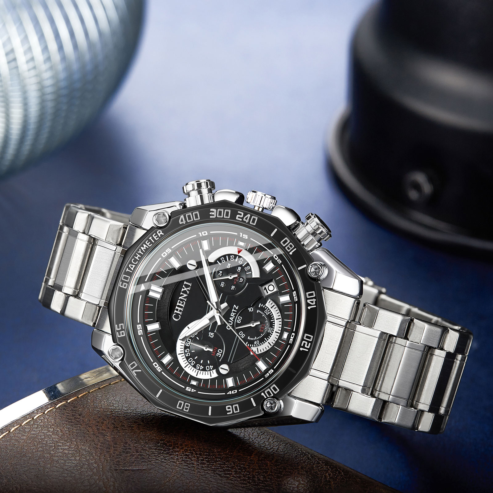 CHENXI Mens Watches Stainless  - Jewelry Inspired Watches 评论和价格