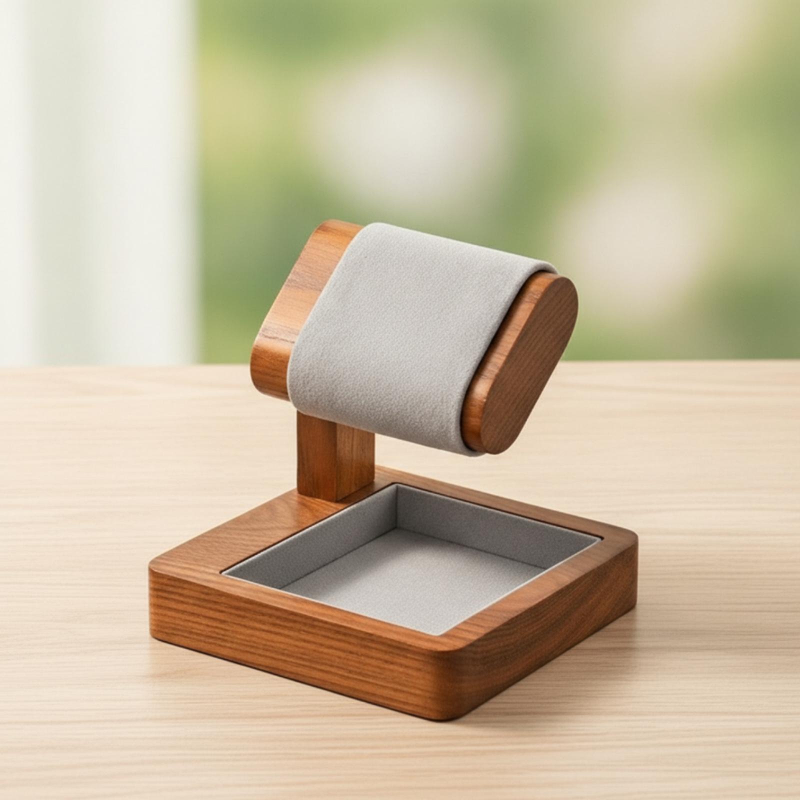 Solid Wood Watch Holder Organi - Jewelry And Watches Store 评论和价格
