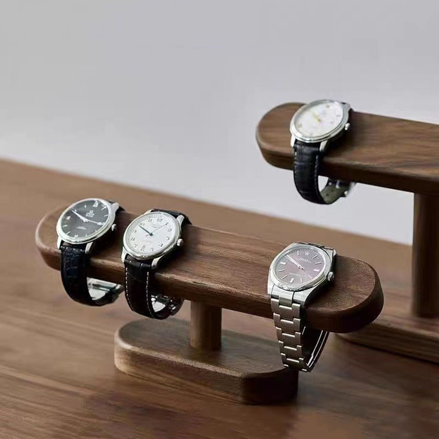 Creative Solid Walnut Wood Jew - Jewelry And Watches Store 评论和价格