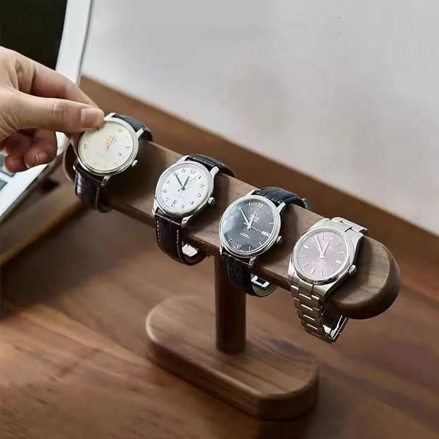 Creative Solid Walnut Wood Jew - Jewelry And Watches Store 评论和价格