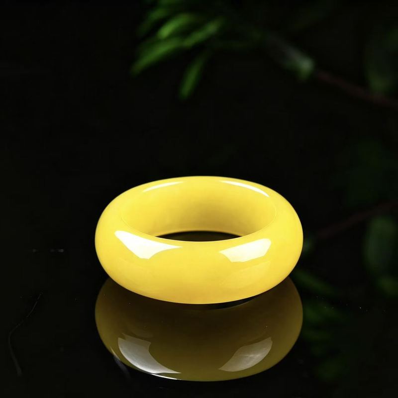 Genuine A-grade jadeite ring w - Jewelry & Watches Sp Zo O 评论和价格