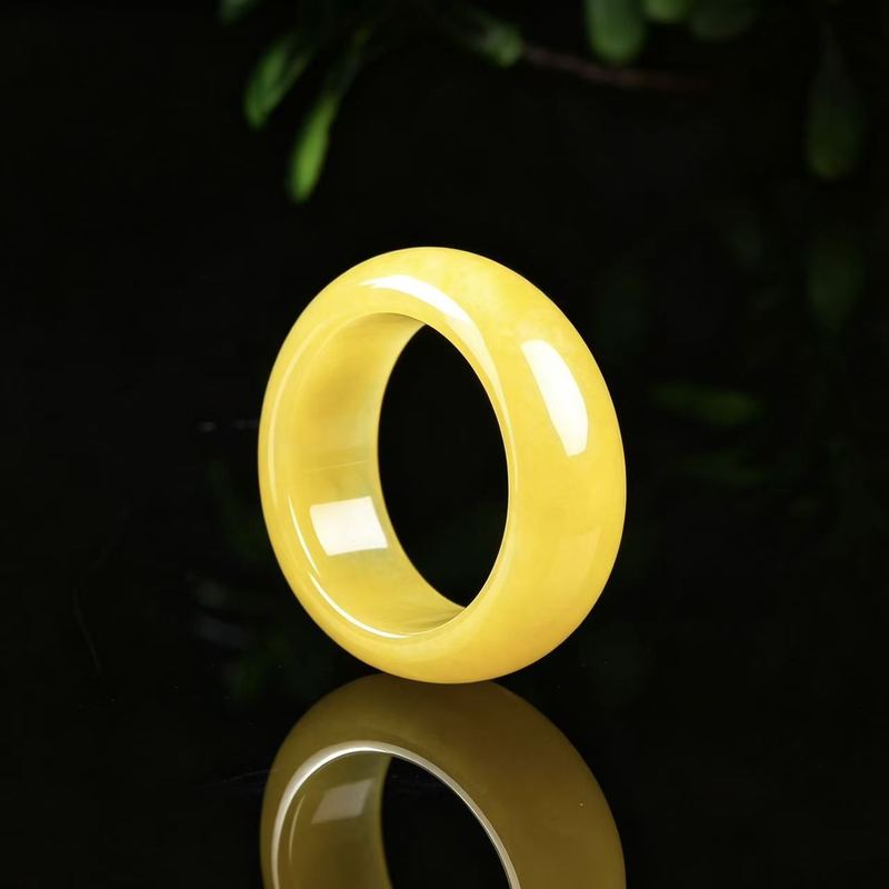 Genuine A-grade jadeite ring w - Jewelry & Watches Sp Zo O 评论和价格