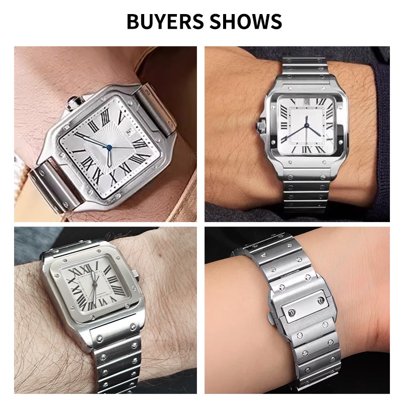 23mm High-Quality Stainless St - Cartier Watch Tank 评论和价格
