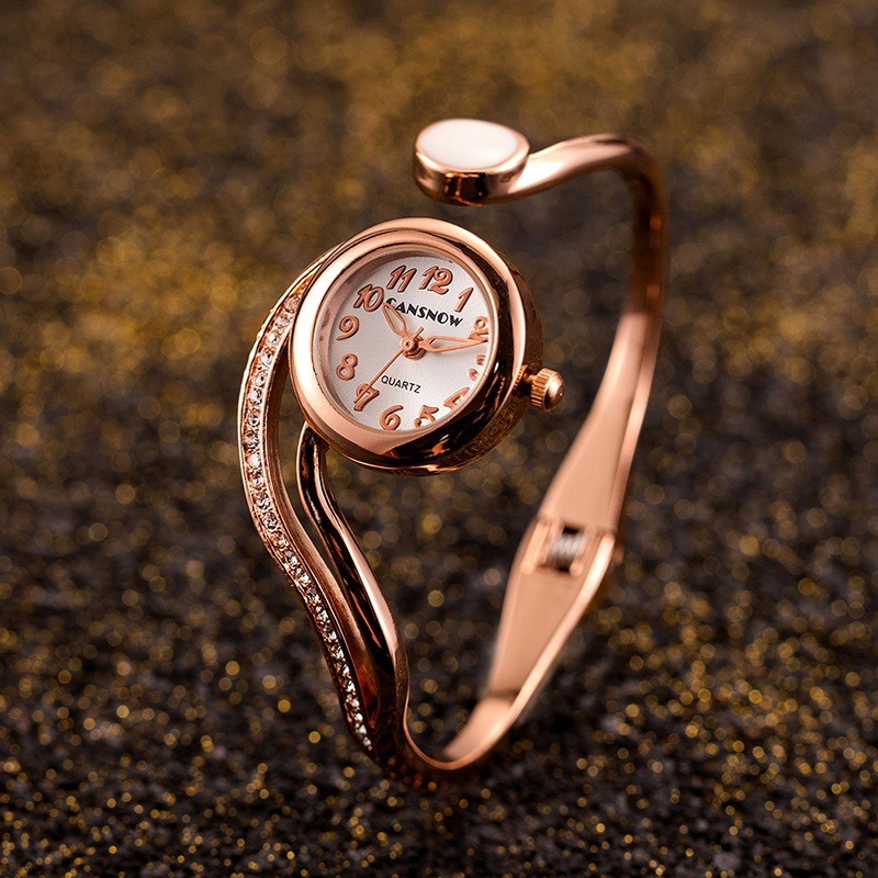 Creative Fashion Women Dress W - Jewelry Diamond Watches 评论和价格
