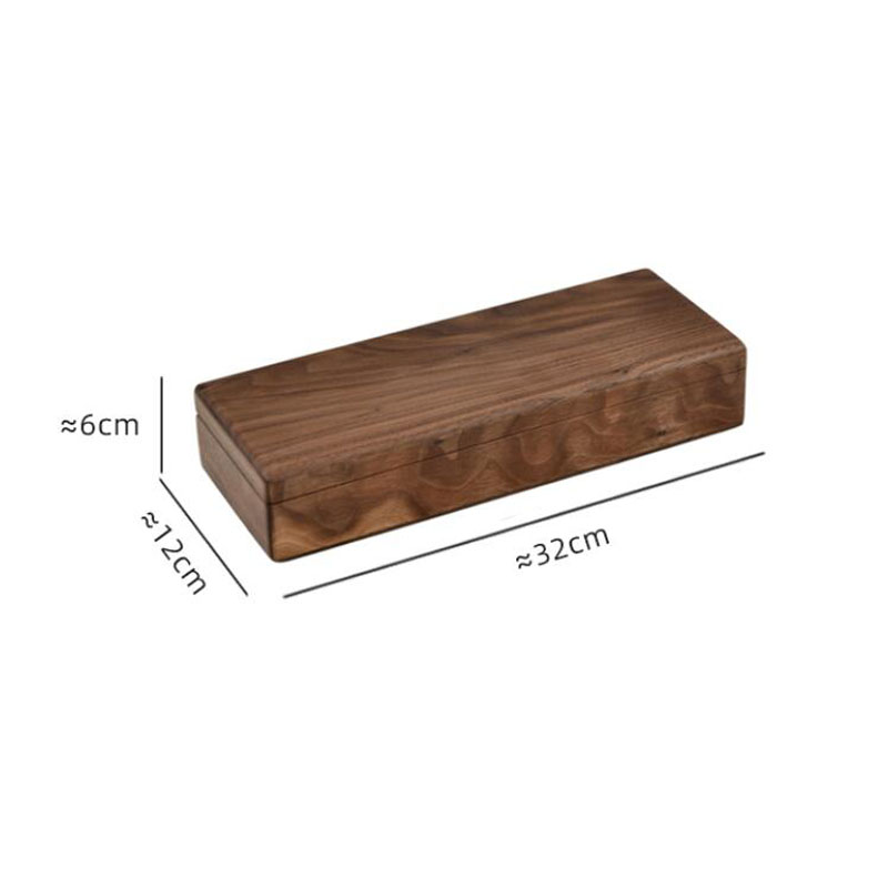 Black walnut high-end desktop  - Jewelry And Watches Box 评论和价格