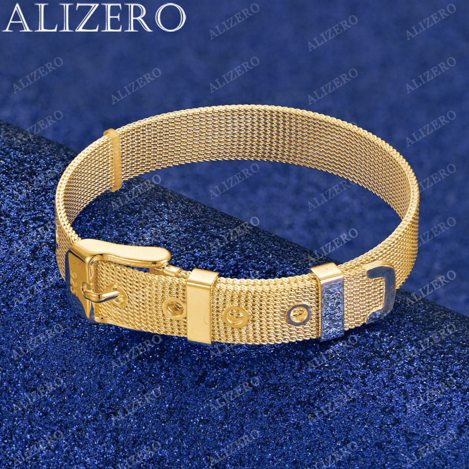 ALIZERO 18K Gold Watch Strap B - Fine Jewelry Watches Women 评论和价格