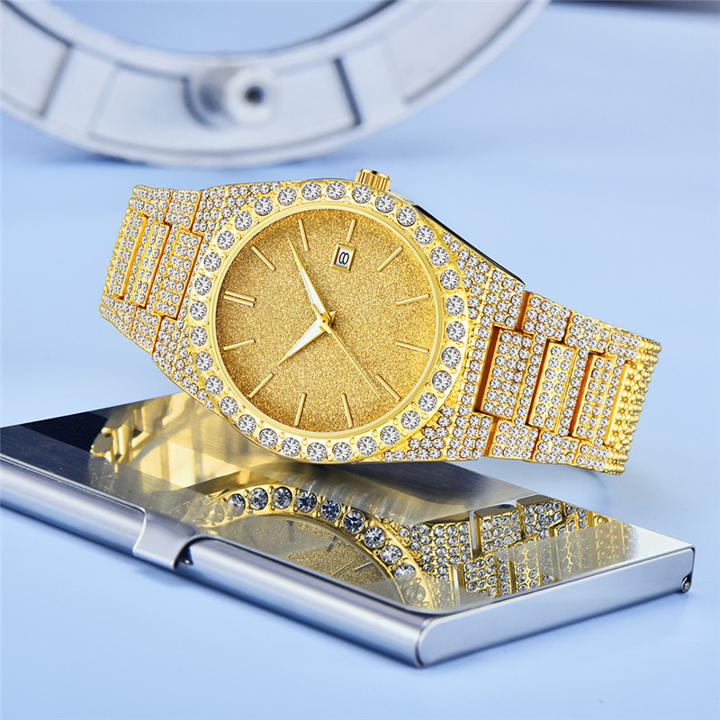 Men Big Brand Watches Hip Hop  - Jewelry Inspired Watches 评论和价格