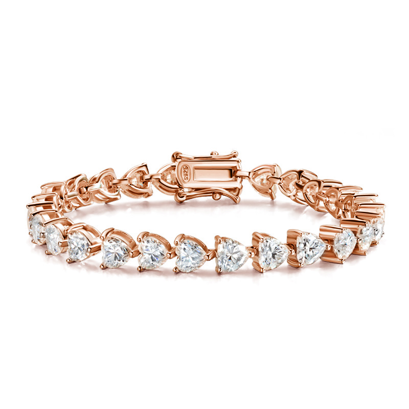 D‑Color VVS1 Heart‑Cut Moissan - Fine Jewelry Watches Women 评论和价格