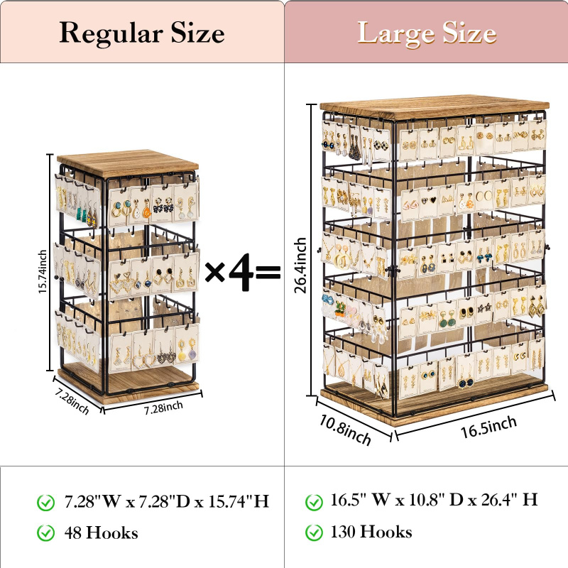 custom.Shelf Rack Wood Metal J - Jewelry And Watches Store 评论和价格