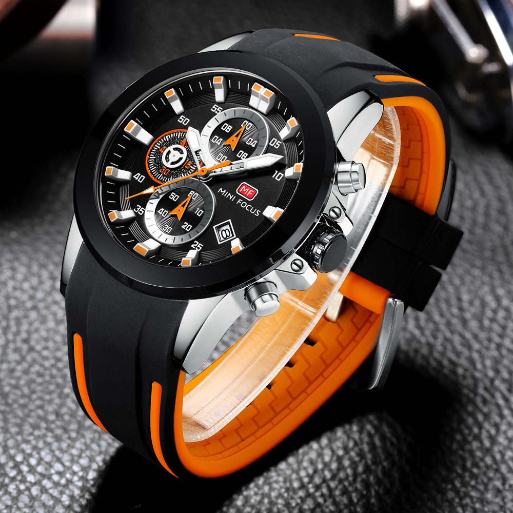 MINI FOCUS Mens Watches Top Lu - Jewelry Inspired Watches 评论和价格