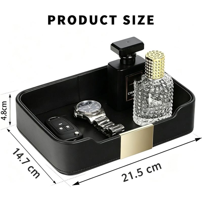 PHFU-PU Leather Key Box, Key T - Jewelry And Watches Store 评论和价格