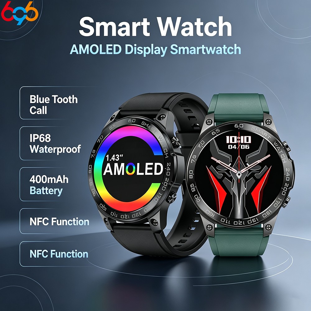 Men NFC AMOLED Smart Watch 400 - Italian Jewelry Watches 评论和价格