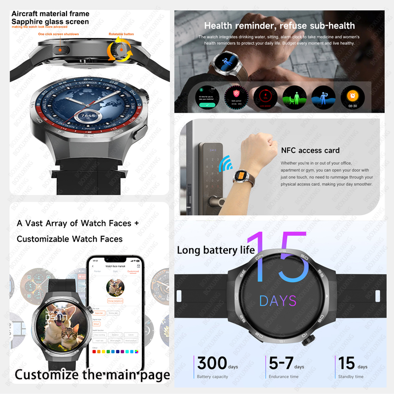 2026 New BOXUXING Watch 5 MAX  - Italian Jewelry Watches 评论和价格