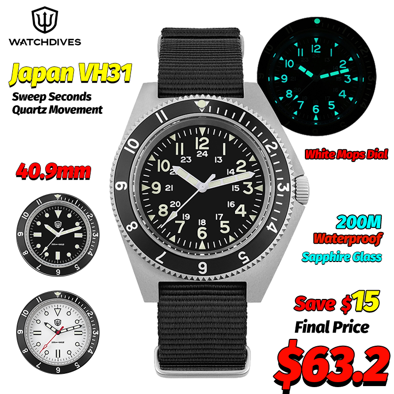 Watchdives WD1972 Quartz Watch - Jewelry And Watches Box 评论和价格