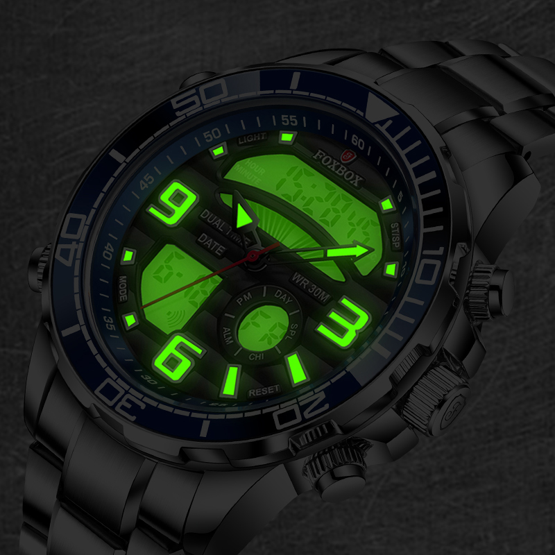 LIGE Men Watch Top Luxury Bran - Jewelry Inspired Watches 评论和价格