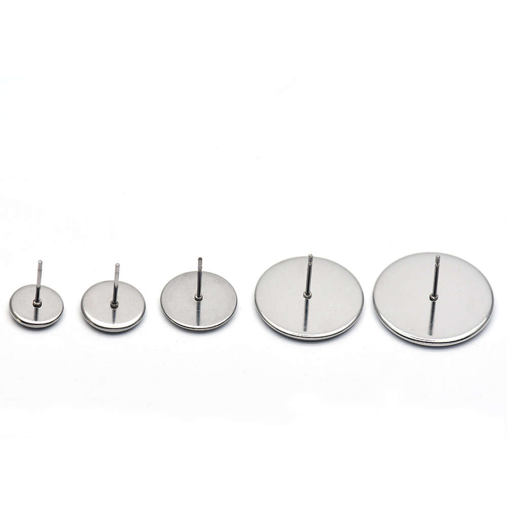 10pcs 316 Stainless Steel Blan - Hoop Earrings 评论和价格