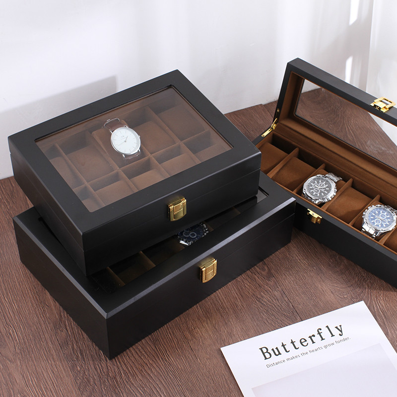 Handmade Luxury Wooden 6/10/12 - Jewelry Box That Holds Watches 评论和价格