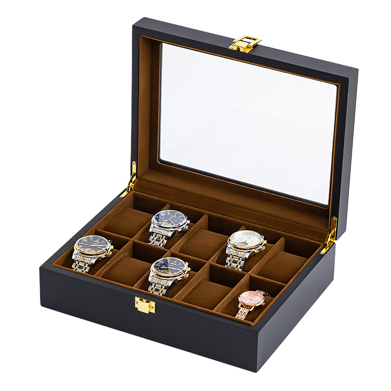 Handmade Luxury Wooden 6/10/12 - Jewelry Box That Holds Watches 评论和价格