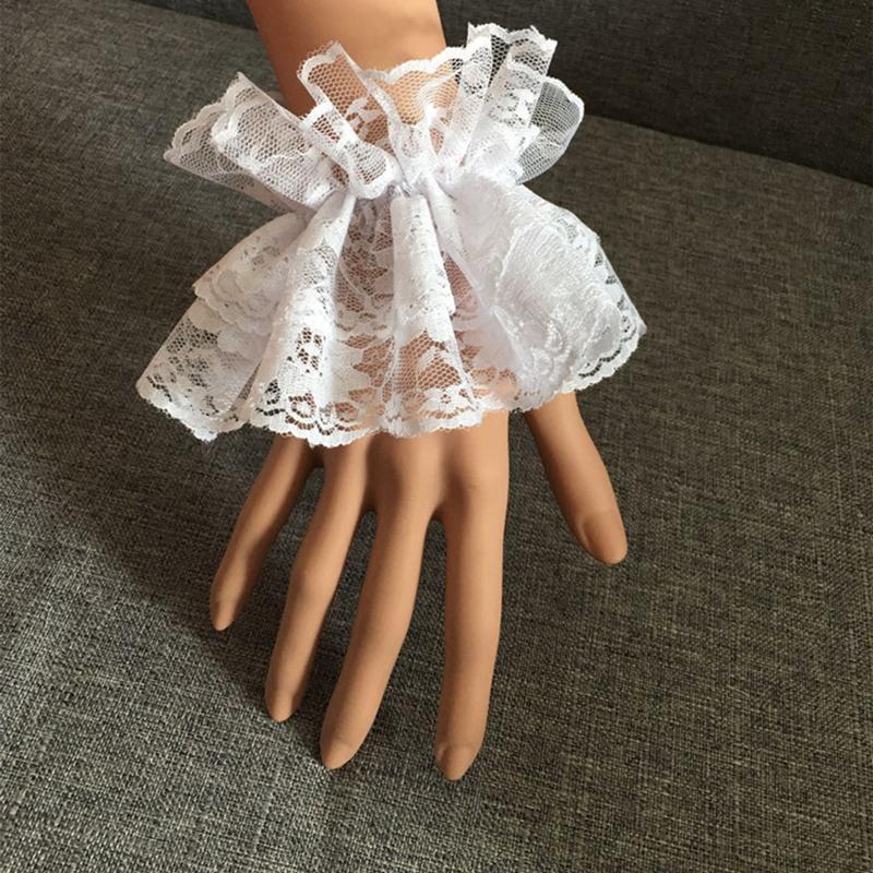 Lolita Short Hand Sleeve Glove - Cuff Bangle Bracelet 评论和价格