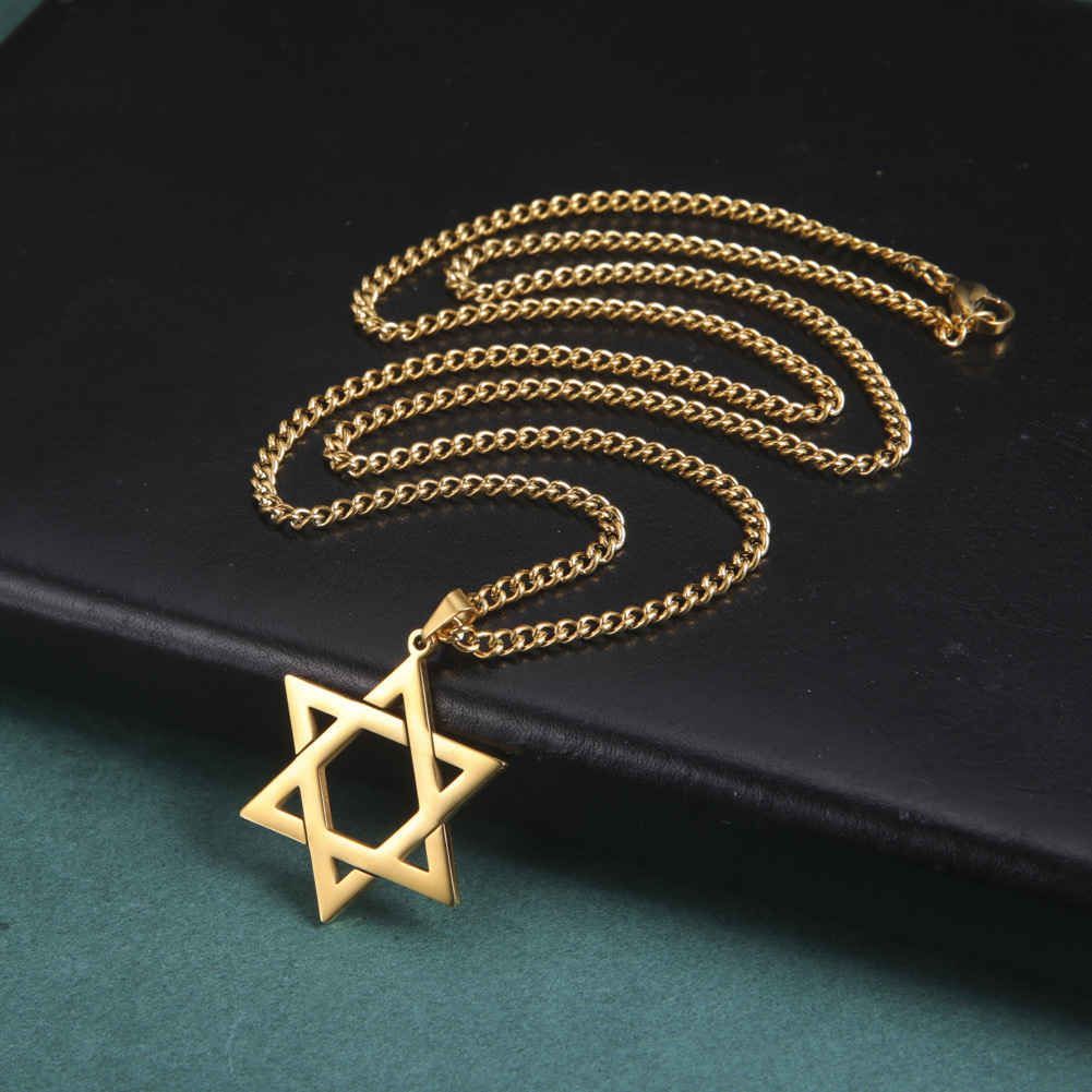 Stainless Steel Star of David  - The Jewelry & Watches 评论和价格
