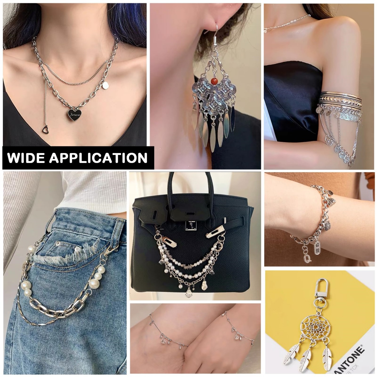 Iron Open Jump Rings Connector - Hoop Earrings 评论和价格