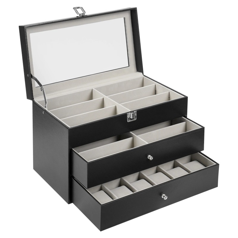 for Hold Glasses Watches Jewel - Jewelry Box That Holds Watches 评论和价格