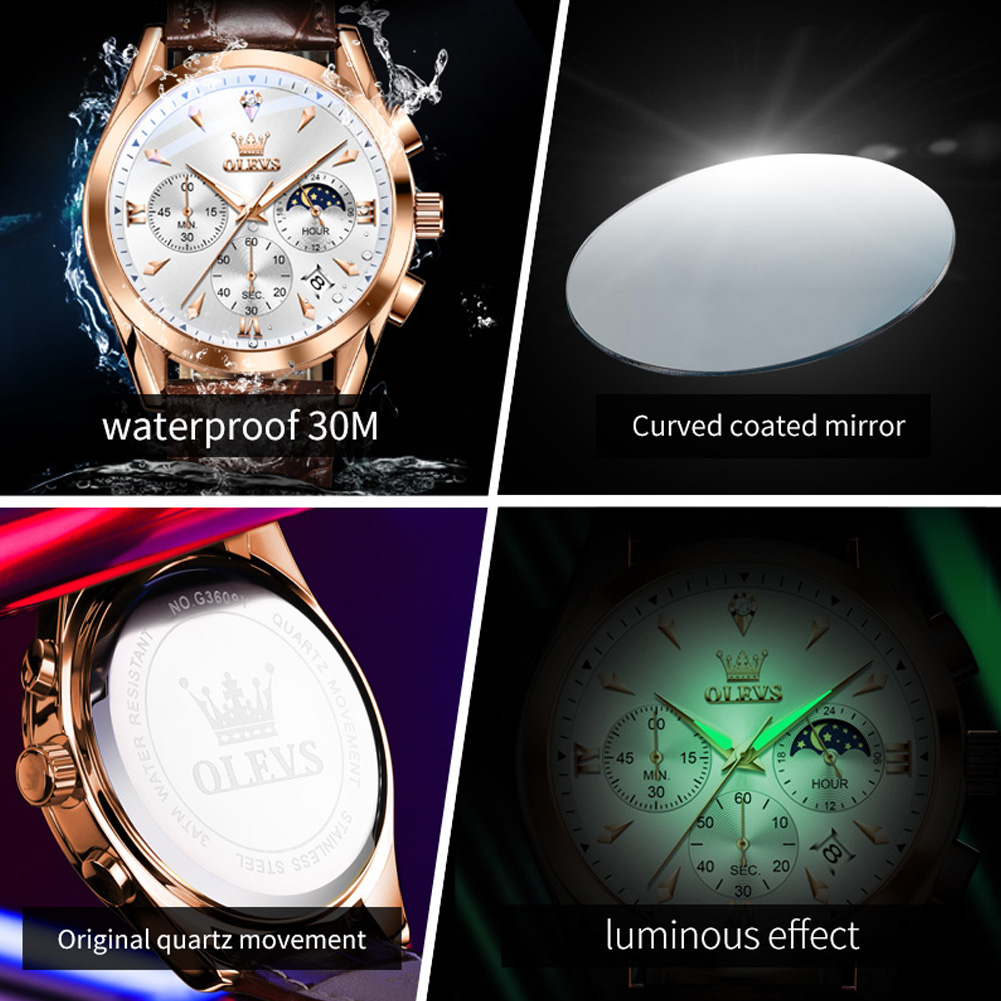 OLEVS Brand New Fashion Quartz - Jewelry Inspired Watches 评论和价格
