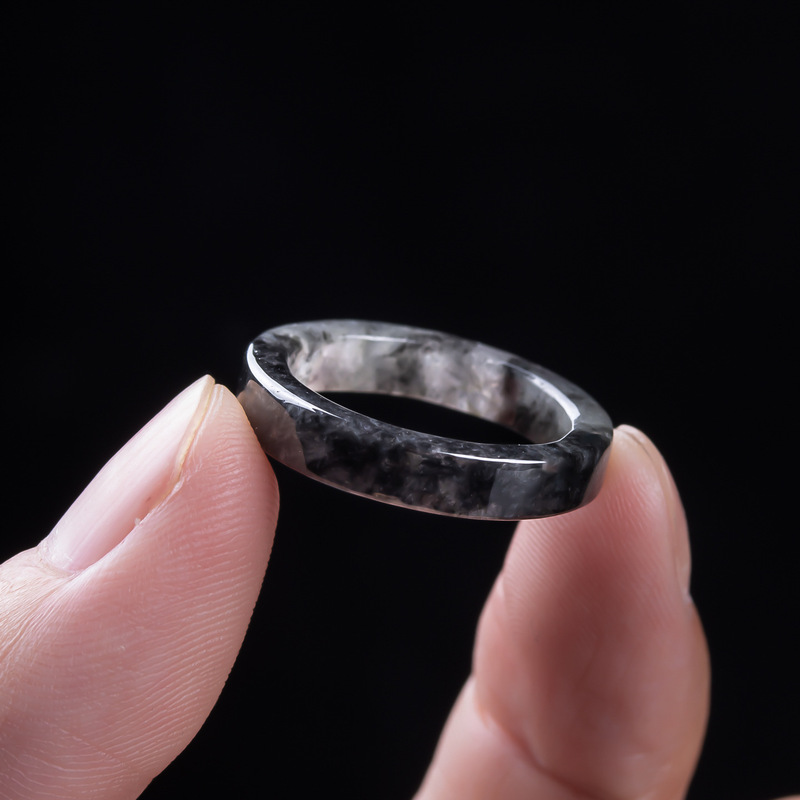 Natural A-grade Burmese , blac - The Jewelry & Watches 评论和价格