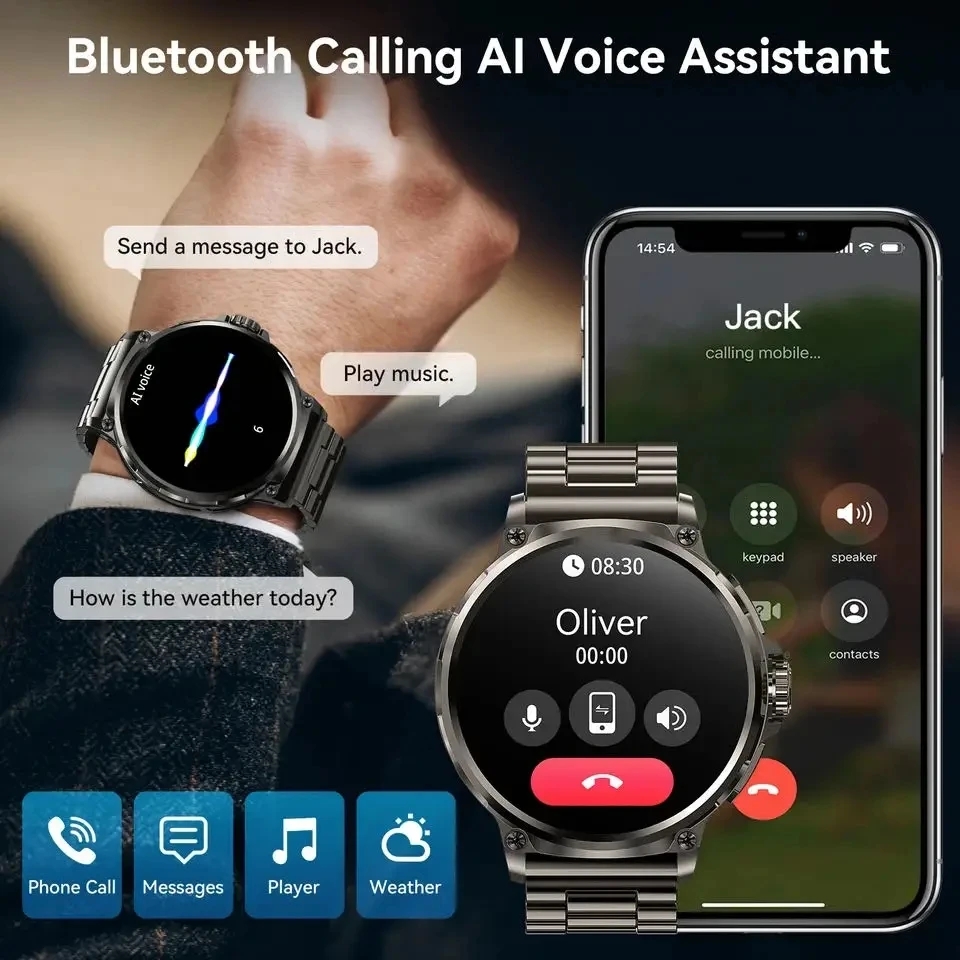 Bluetooth Call 360*360 1.85-In - Italian Jewelry Watches 评论和价格